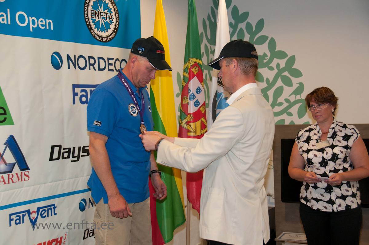 Springer Open Men, third place Meelis Kurvits EE, 82 hits of 150